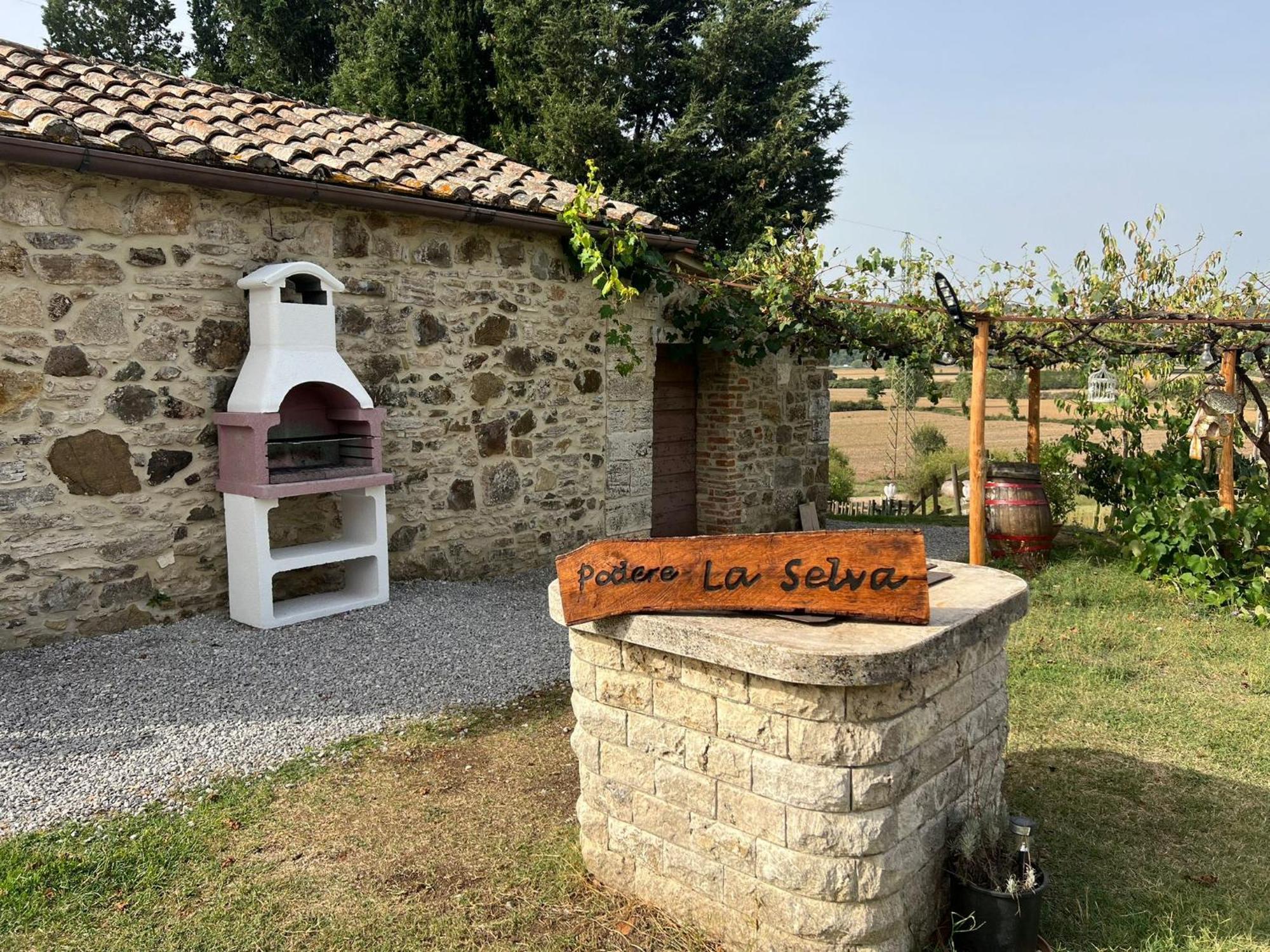 Podere La Selva ラポラーノ・テルメ エクステリア 写真